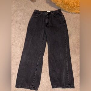 Cotton On Women's Black Baggy Low Rise Jeans